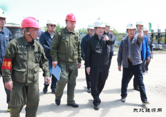 省电力公司副总经理张满洲到兴凯湖电业局督查指导安全生产工作