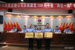 蒲白铁运公司：公司召开庆祝中国共产党成立100周年暨表彰大会